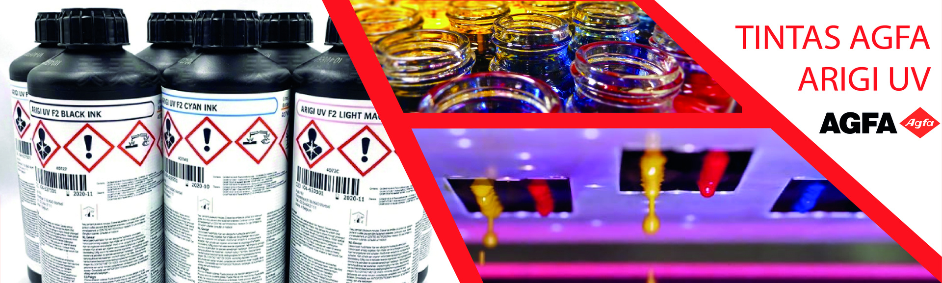 TINTAS AGFA ARIGI UV